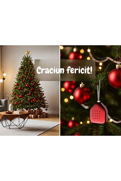 Relaxound AudioBox Sunete de Crăciun, decoratiune brad – Jingle Bells Red Stars