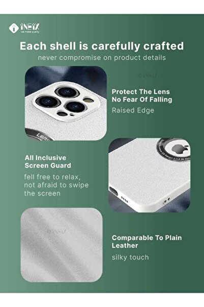 ineix Protection Case Cover With Visible Logo Lense For Apple iPhone 12 Pro Max