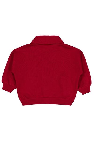 Civil Baby Text Embroidered Cardigan for 6-18 Months - Burgundy 12-18 Months