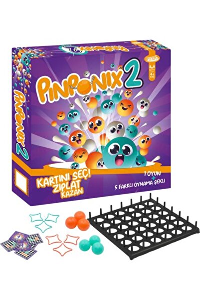 Tıfıl Toys Pinponix 2 Educational Children's Box Game to Improve Attention and Coordination