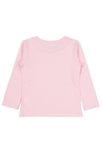 Civil Girls Leopard Printed 2-5 Years Old Sweatshirt - Pink 5-6 Years Old