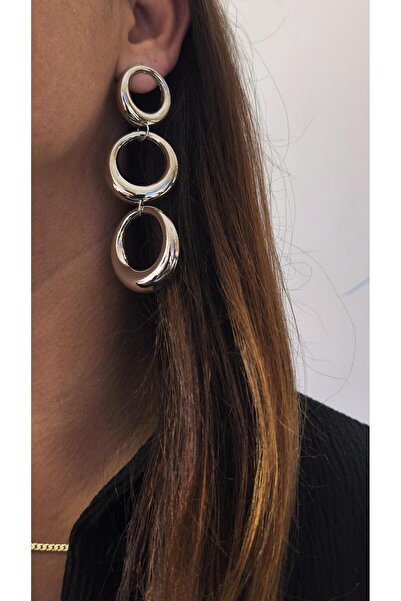 VOBEEYKU Special Series Triple Ring Model Earrings