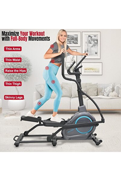 SKY LAND Elliptical Cross Trainer EM-1569, Magnetic Resistance, App Support, Home Cardio Machine