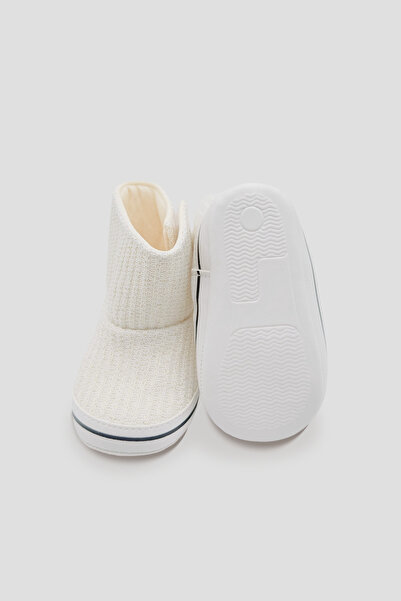Defne Baby Soft Sole Knit Fabric Winter First Step Baby Boots