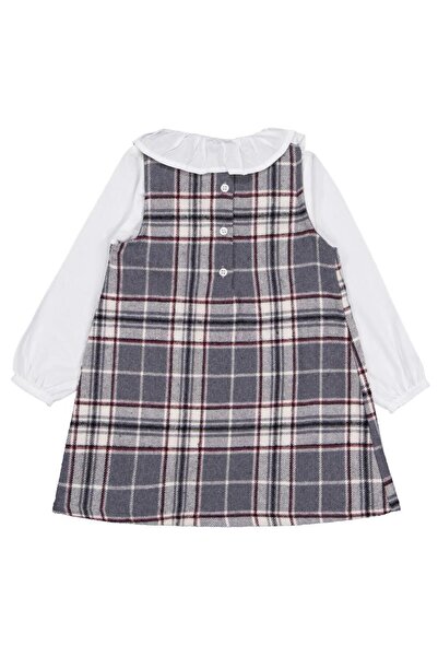 Civil Girls Peter Pan collar 2-5 Years Old Dress - Gray 2-3 Years Old