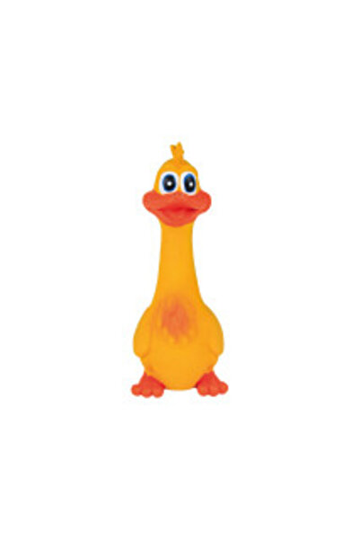 Trixie Dog Toy, Longie Duck, Latex, With Sound, 18 cm, 35474