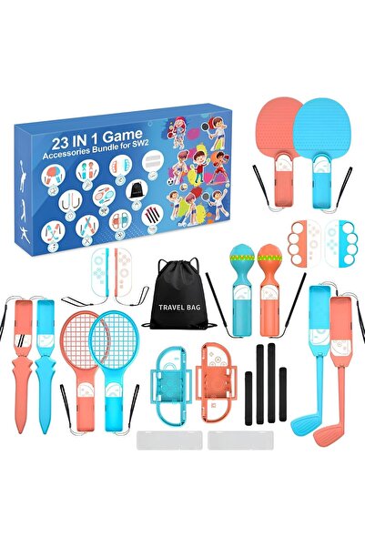 Zurligi 23-in-1 Switch Sports Accessories Bundle for Nintendo Switch 2