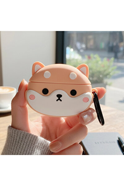 Huawei CaseOnn FreeBuds 5i Kılıf Karakter Figürlü Shiba Köpek
