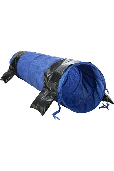 Trixie Mini Tunnel for Dogs, Fun Agility, 40 cm x 2 m, Blue, 3210