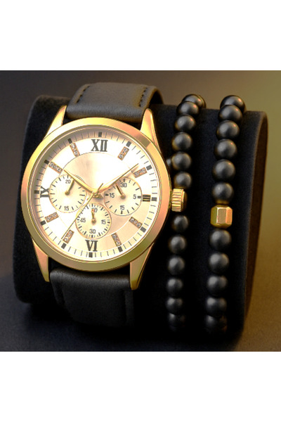 AndraRose Styles Set Ceas + Bratari barbatesti - Regal Chronos Set