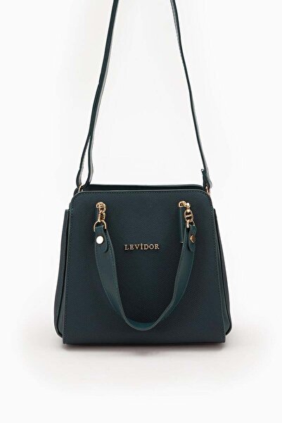 Levidor Haki Kumaş Görünümlü El Çantası