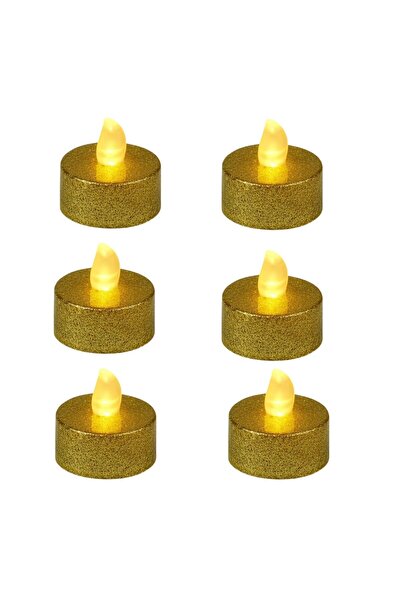 HOFF Lumânare decorativă LED, lumină caldă, H 3 cm, alimentată cu baterii, au...