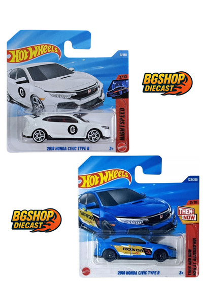 HOT WHEELS 2026 CASE A - 2018 HONDA CIVIC TYPE R - 2018 HONDA CIVIC TYPE R (B...