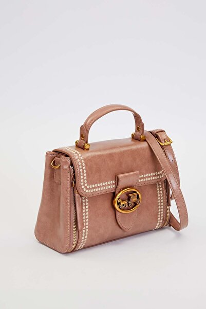 Levidor Khaki Accessory Lockable Handbag