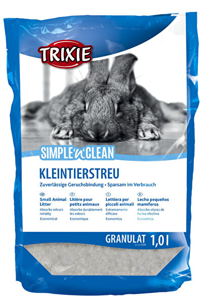 Trixie Nisip silicat pentru rozătoare Simple'n'Clean, 400 g (1 l)