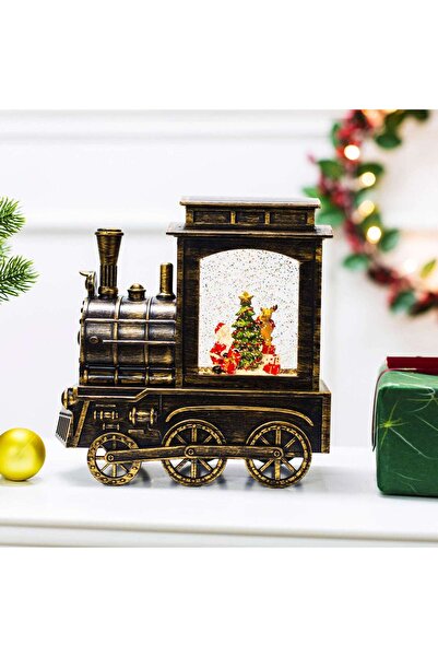 HOFF locomotivă decorativă, 1 LED, H 25,5 cm, funcție muzicală, lumină caldă,...