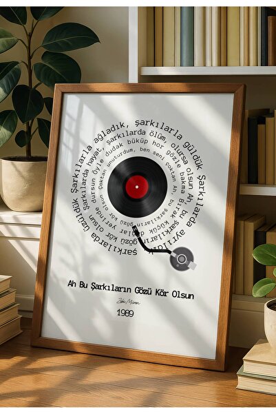 fuart.co Zeki Müren Ah Bu Şarkıların Gözü Kör Olsun Şarkı Sözleri Dijital Bas...