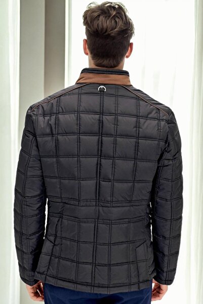 Dewberry M9640 Men's Coat-Black