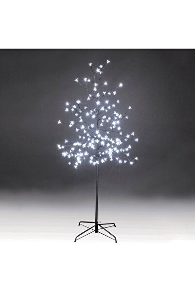 HOFF Διακόσμηση δέντρου με 180 ψυχρά λευκά LED, Hoff, 150 cm, τροφοδοσία από ...