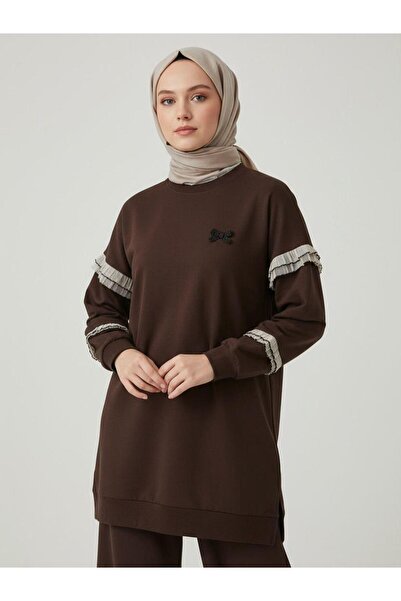 Puane Tunic with Ruffle Sleeves