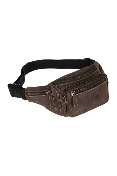 Always Wild Geantă de umăr și șold din piele naturală - Always Wild