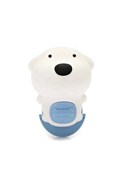 RenKris Door or window closing stopper, white/blue teddy bear