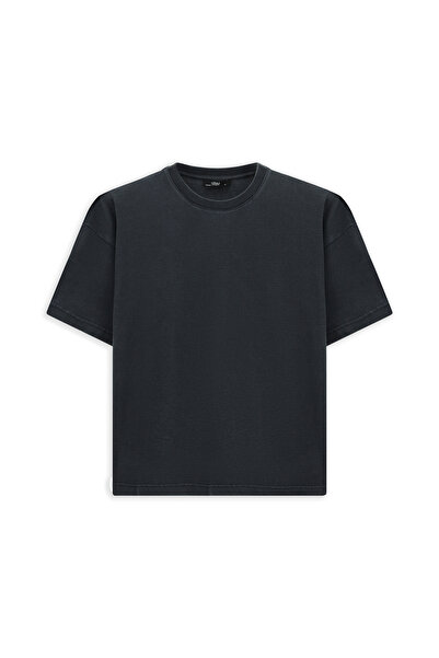 Kiğılı Crew Neck Oversize Extra Relaxed Fit Extra Relaxed Fit Cotton T-Shirt