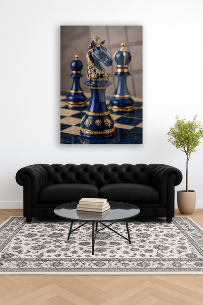 TAULART TABLA DE SATRANȚ MODERNĂ DE STICLA DE LUX DE CALITATE ULTRA ÎNALTĂ TA...