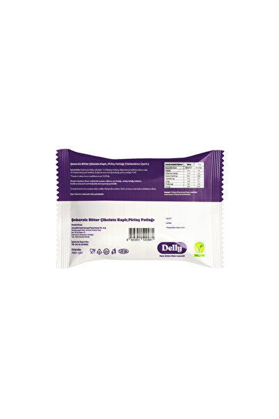 Delly 6 Adet Şekersiz / Çikolata Kaplı Pirinç Patlağı 37 g