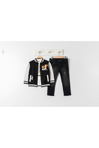 Micii Ștrumfi Be Superior 3-piece Set "Little Smurfs" (Size 5-6 years)