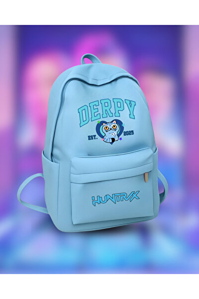 Touz Moda Kpop Demon Hunters Detail Printed School, Tutoring, Course Backpack