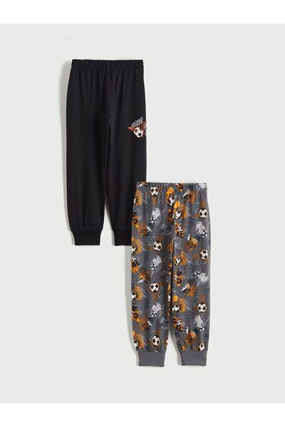 LC Waikiki Boy's Pajama Bottom with Elastic Waist 2-Piece
