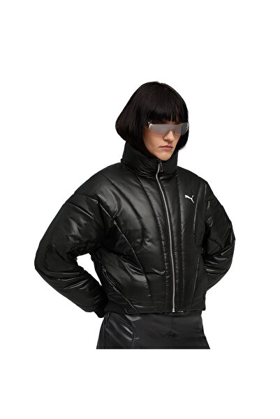 Puma Dare to Puffer Women's Black Casual Style Coat 63217301