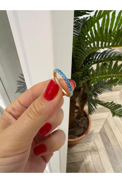 bestmysilver Kadın Gümüş Opal Taşlı Tamtur Yüzük