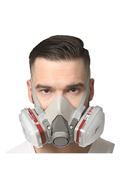 SYM SARAÇ GAZ MASKESİ 3M FİLİTRELERE UYUMLU