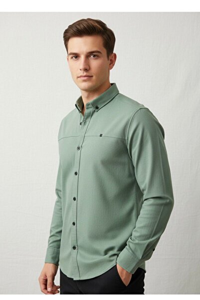 OwenLife Owen Life Kaliteli Esnek Gabardin Gömlek
