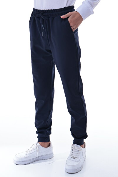 CQCQ Αγορίστικο υφασμάτινο παντελόνι κατάδυσης σε σκούρο μπλε χρώμα – Ελαστικ...