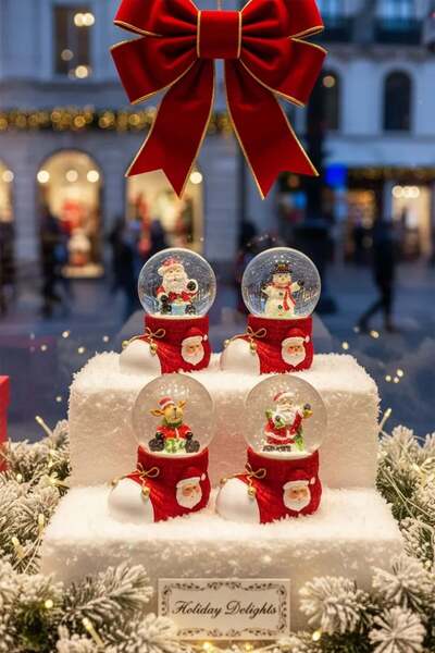 Miniso Yılbaşı Kar Küresi 8 cm