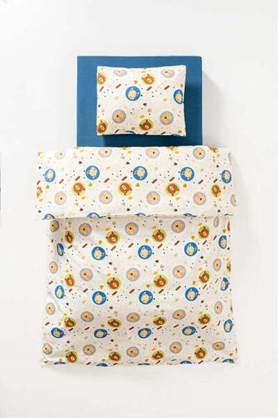 BELENAY طقم غطاء لحاف للأطفال من تونا مصنوع من القطن بنسبة 100%