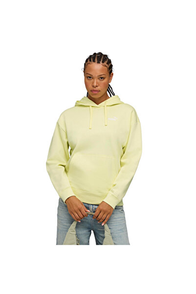 Puma Ess Small No. 1 Logo Dámská žlutá mikina ležérního stylu 68239735