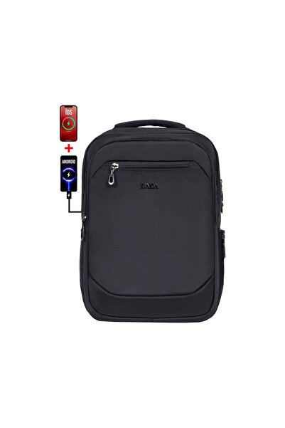 Case Club Dada 11-Day School Backpack 14-Inch Medium Size USB Type-C Waterproof Oxford Cloth