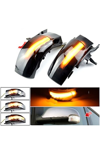 GizMondo Set de 2 semnalizatoare dinamice cu LED pentru oglinzi laterale VW T...