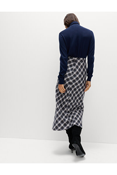 Marks & Spencer Saf Pamuklu Midi Etek