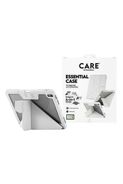 Panzer Glass CARE by PanzerGlass® TPU Essential Kılıf Açık Gri iPad Air 11" (...