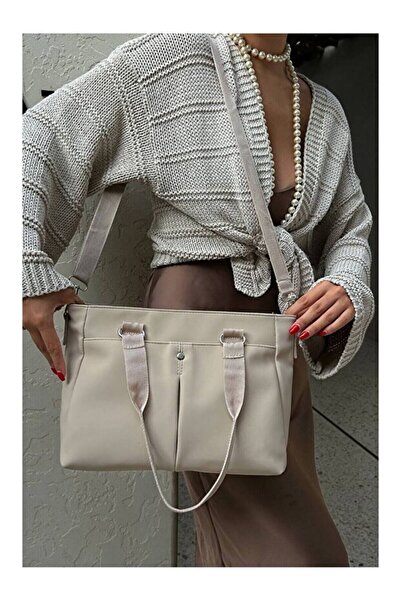 Rivina Mara Saten Multi-Compartment Women's Shoulder and Crossbody Bag