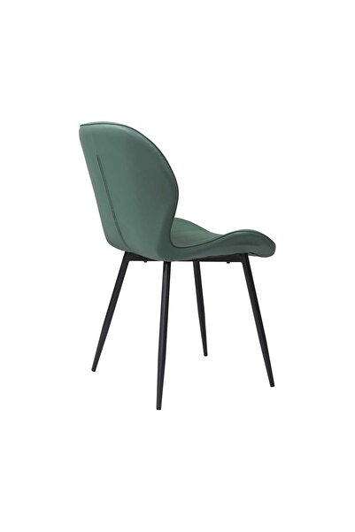 ARTA DOOR Topaz Chairs Pistachio Green Eco-Leather, - Modern, HoReCa, Kitchen, Living Room, Office