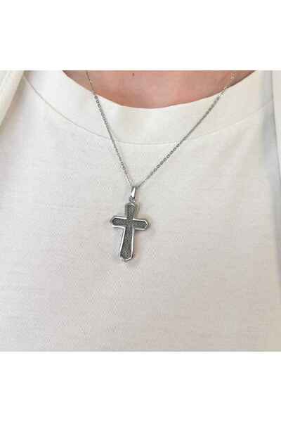 Bijuteria SORELLY Colier SORELLY cu cruce parfumată, parfum din argint, durează 7 zile