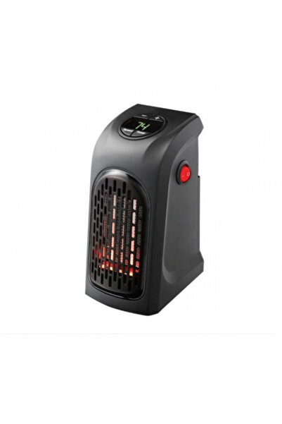 KlaussTech Portable Fan Heater, 400W, Digital Display, Thermostat, Overheat Protection