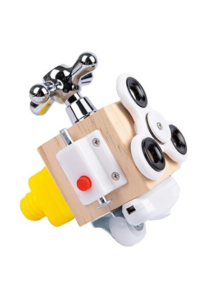 Sundiguer Cub senzorial de călătorie pentru copii, jucărie educativă Montesso...