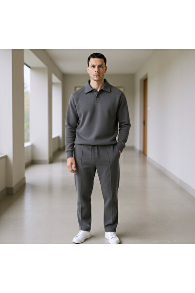 Shine Stone Men's 3 Thread Compact Combed Cotton Top and Bottom Set